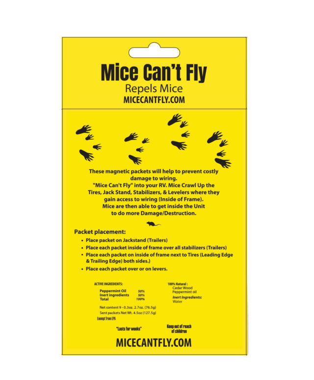 Mice Cant Fly Natural Mice Repellent Information